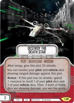 Image for Destroy the Death Star (Covert Missions) (81) - Star Wars: Destiny