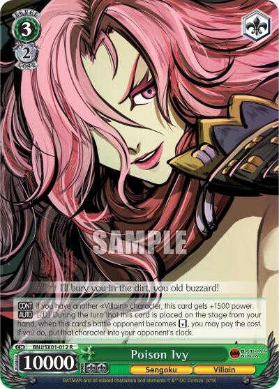 Image for Poison Ivy (Batman Ninja) (BNJ/SX01-012 R) - Weiss Schwarz