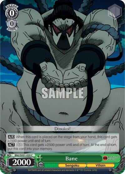 Image for Bane (Batman Ninja) (BNJ/SX01-020 C) - Weiss Schwarz