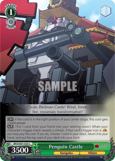 Image for Penguin Castle (Batman Ninja) (BNJ/SX01-023 C) - Weiss Schwarz