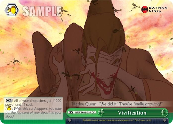 Image for Vivification (Batman Ninja) (BNJ/SX01-034 CC) - Weiss Schwarz