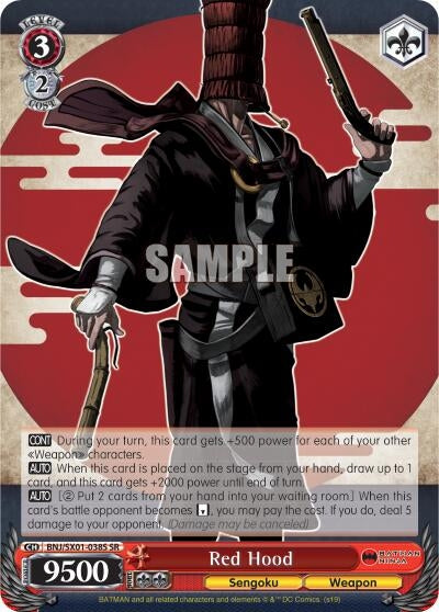 Image for Red Hood (SR) (Batman Ninja) (BNJ/SX01-038S SR) - Weiss Schwarz