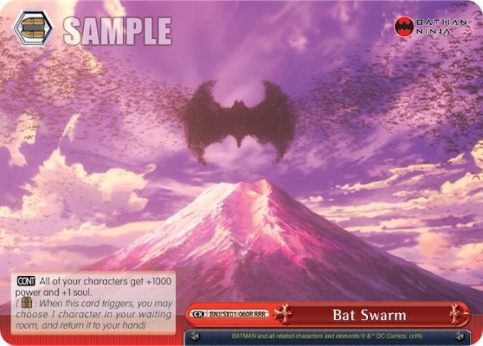 Image for Bat Swarm (RRR) (Batman Ninja) (BNJ/SX01-060R RRR) - Weiss Schwarz