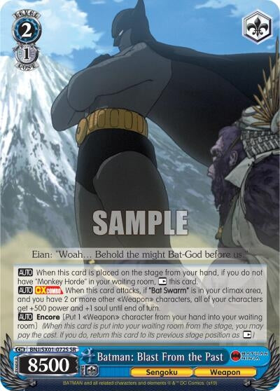 Image for Batman: Blast From the Past (SR) (Batman Ninja) (BNJ/SX01-072S SR) - Weiss Schwarz