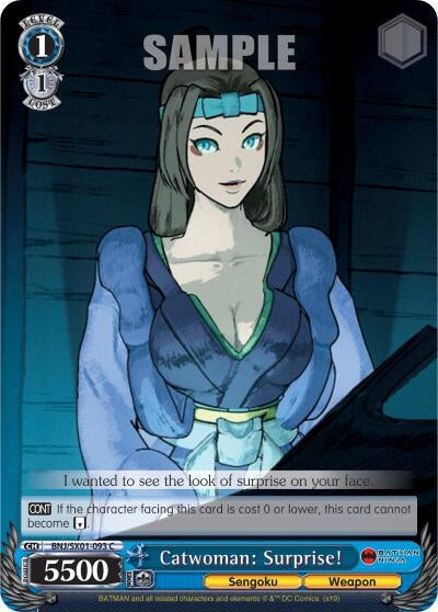 Image for Catwoman: Surprise! (Batman Ninja) (BNJ/SX01-093 C) - Weiss Schwarz