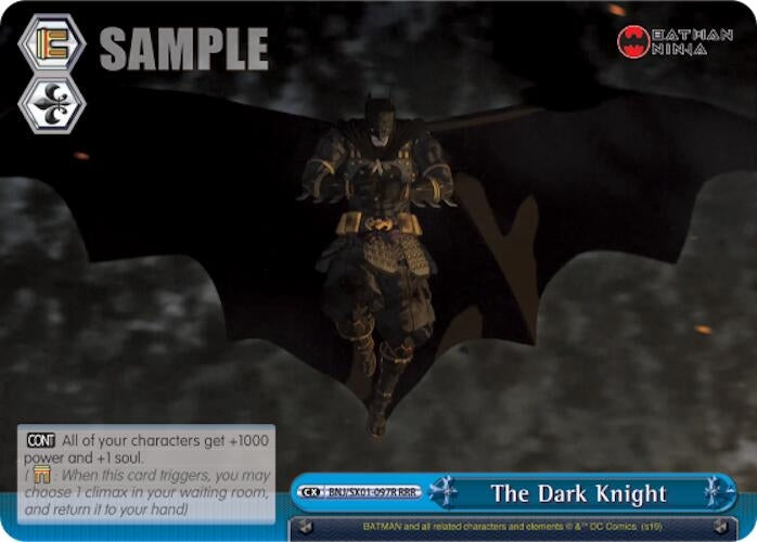 Image for The Dark Knight (RRR) (Batman Ninja) (BNJ/SX01-097R RRR) - Weiss Schwarz
