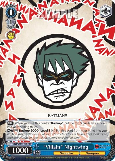 Image for "Villain" Nightwing (Batman Ninja) (BNJ/SX01-106 PR) - Weiss Schwarz