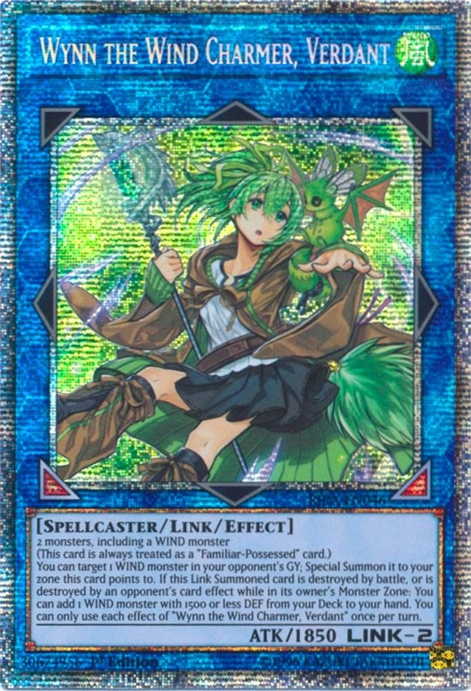 Image for Wynn the Wind Charmer, Verdant (Starlight Rare) (Rising Rampage) (RIRA-EN046) - YuGiOh