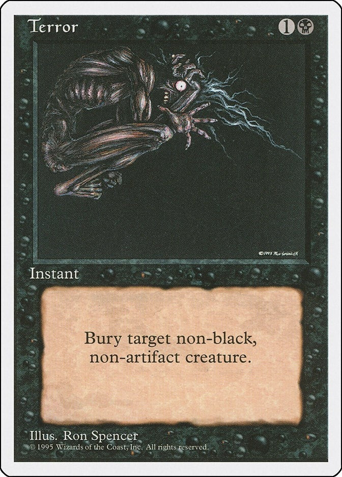 Image for Terror (Fourth Edition) - Magic: The Gathering