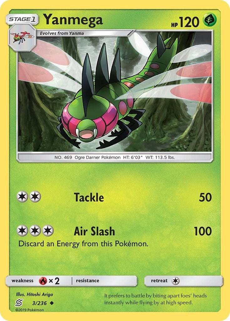 Image for Yanmega (SM - Unified Minds) (3/236) - Pokemon