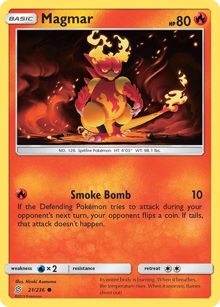 Image for Magmar (SM - Unified Minds) (21/236) - Pokemon