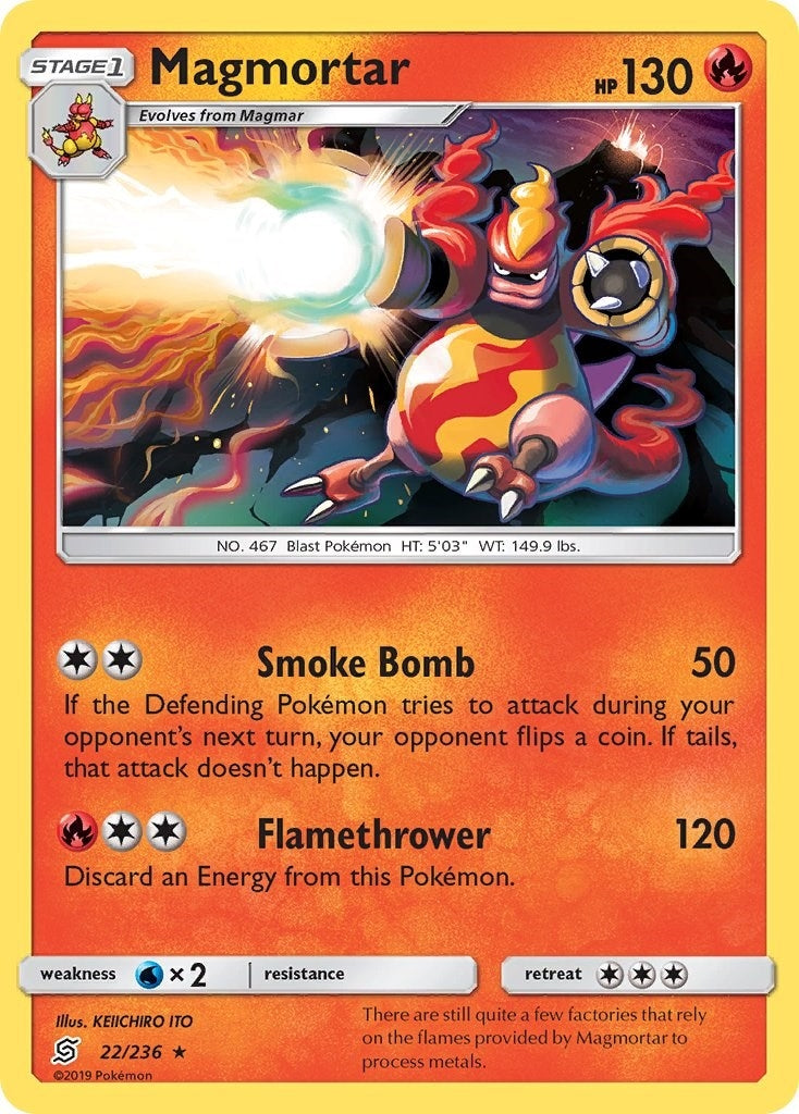 Image for Magmortar (SM - Unified Minds) (22/236) - Pokemon