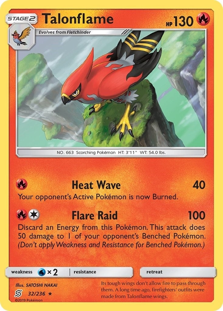 Image for Talonflame (SM - Unified Minds) (32/236) - Pokemon