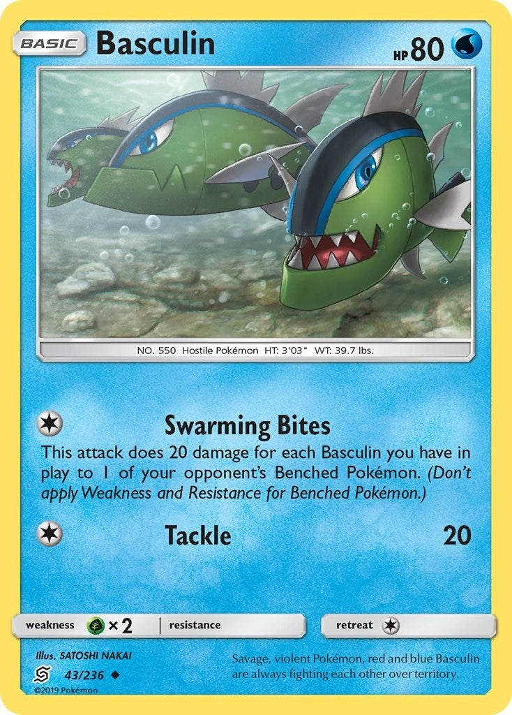 Image for Basculin (SM - Unified Minds) (43/236) - Pokemon