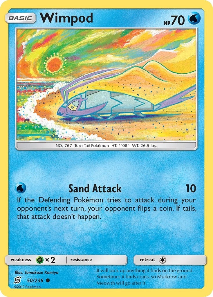 Image for Wimpod (SM - Unified Minds) (50/236) - Pokemon