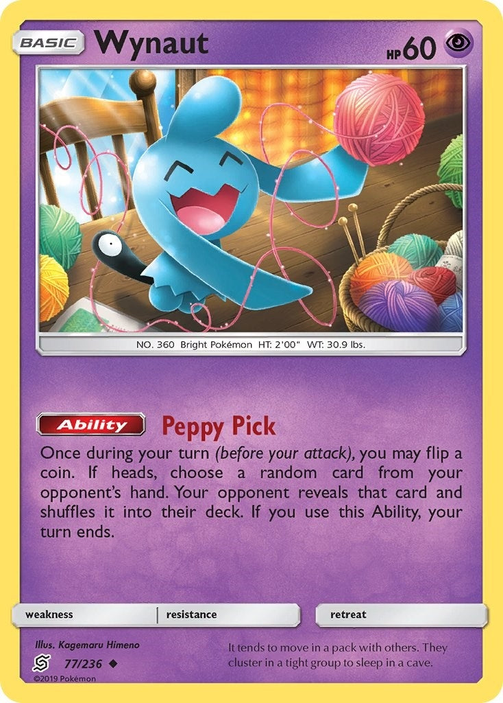 Image for Wynaut (SM - Unified Minds) (77/236) - Pokemon