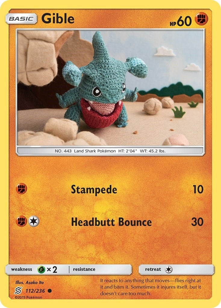 Image for Gible (SM - Unified Minds) (112/236) - Pokemon