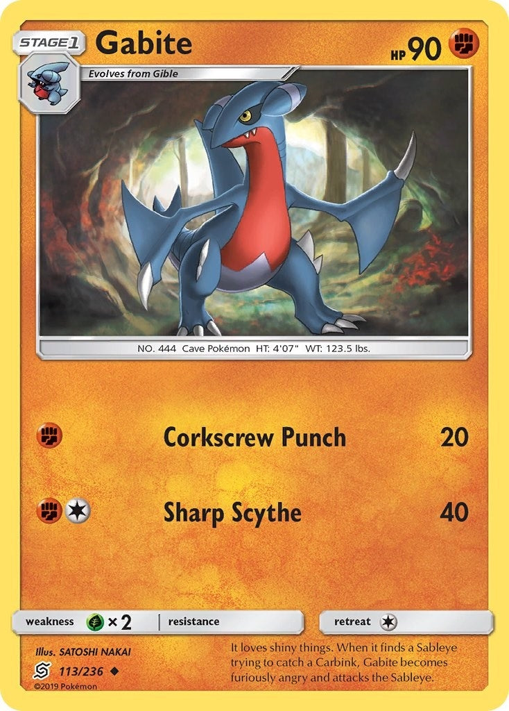 Image for Gabite (SM - Unified Minds) (113/236) - Pokemon