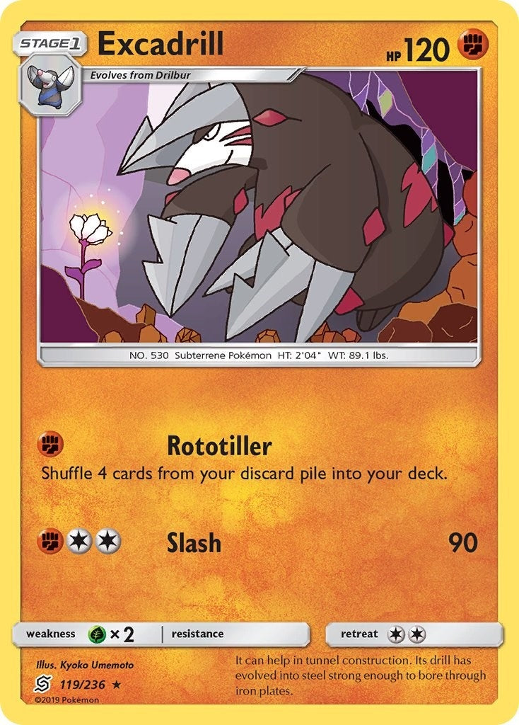 Image for Excadrill (SM - Unified Minds) (119/236) - Pokemon