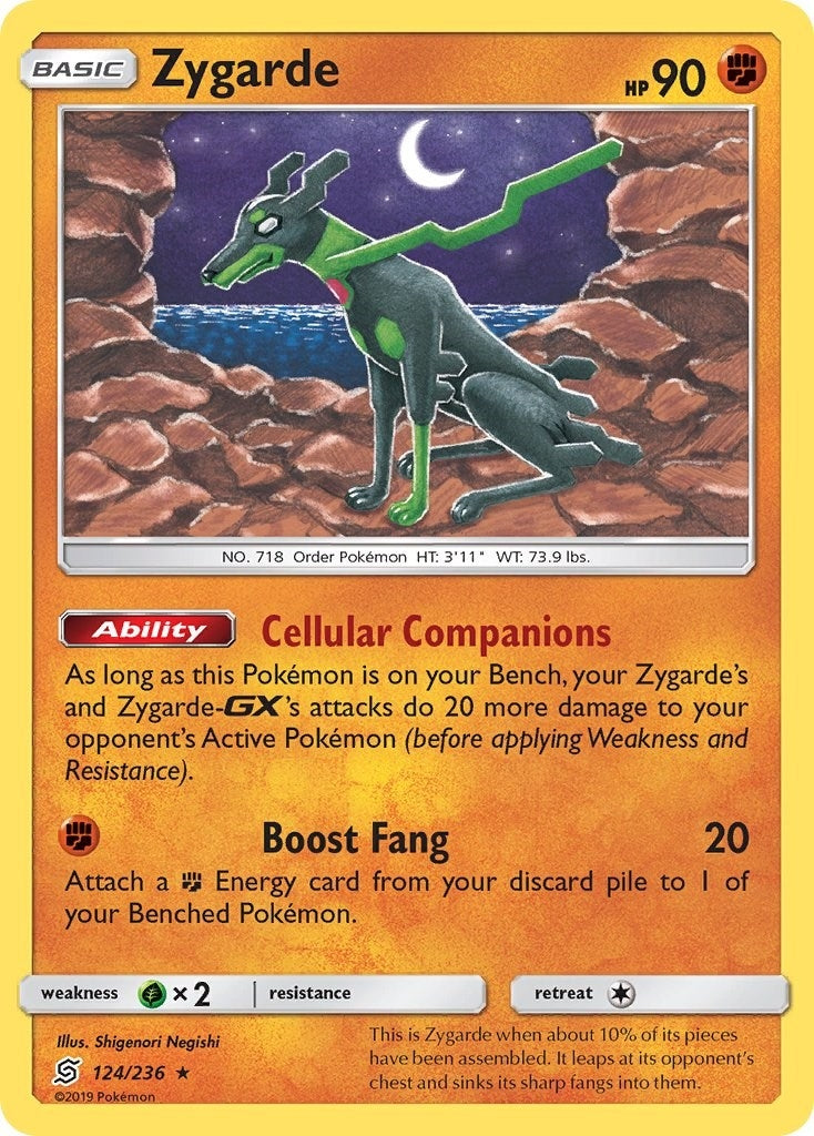 Image for Zygarde (SM - Unified Minds) (124/236) - Pokemon