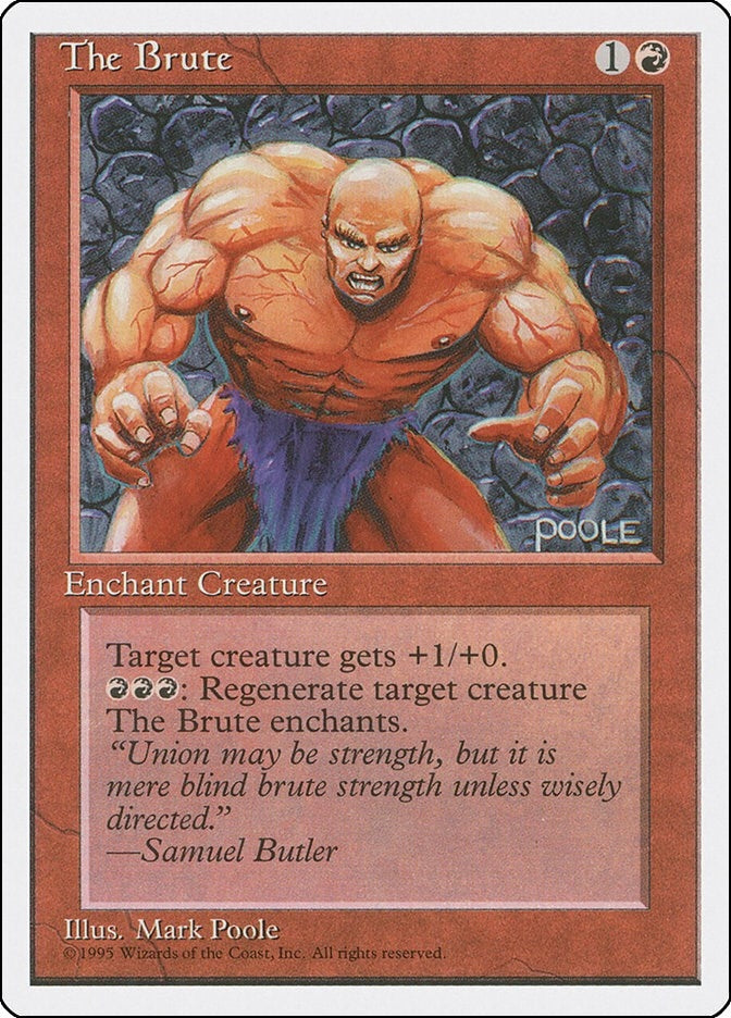 Image for The Brute (Fourth Edition) - Magic: The Gathering