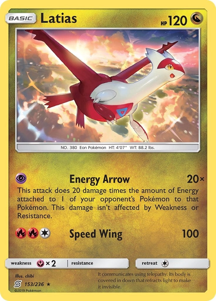 Image for Latias (SM - Unified Minds) (153/236) - Pokemon