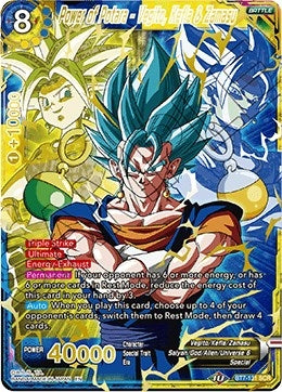 Image for Power of Potara - Vegito, Kefla & Zamasu (Assault of the Saiyans) (BT7-131) - Dragon Ball Super: Masters