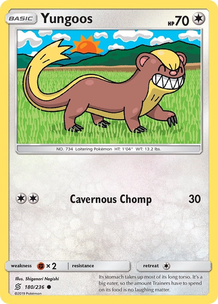 Image for Yungoos (SM - Unified Minds) (180/236) - Pokemon
