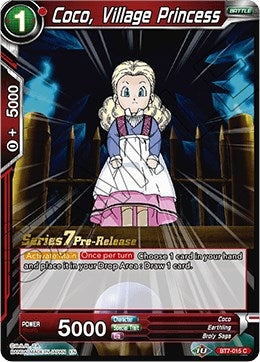 Image for Coco, Village Princess (Assault of the Saiyans Pre-Release Cards) (BT7-015_PR) - Dragon Ball Super: Masters