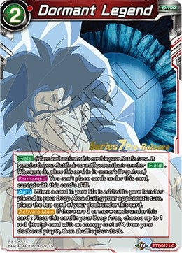 Image for Dormant Legend (Assault of the Saiyans Pre-Release Cards) (BT7-022_PR) - Dragon Ball Super: Masters
