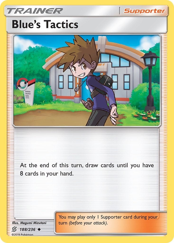 Image for Blue's Tactics (SM - Unified Minds) (188/236) - Pokemon