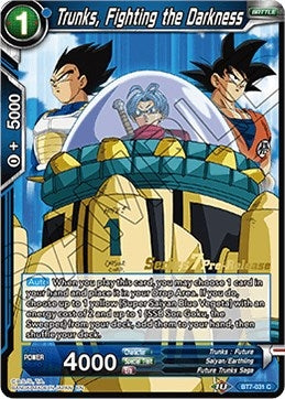 Image for Trunks, Fighting the Darkness (Assault of the Saiyans Pre-Release Cards) (BT7-031_PR) - Dragon Ball Super: Masters