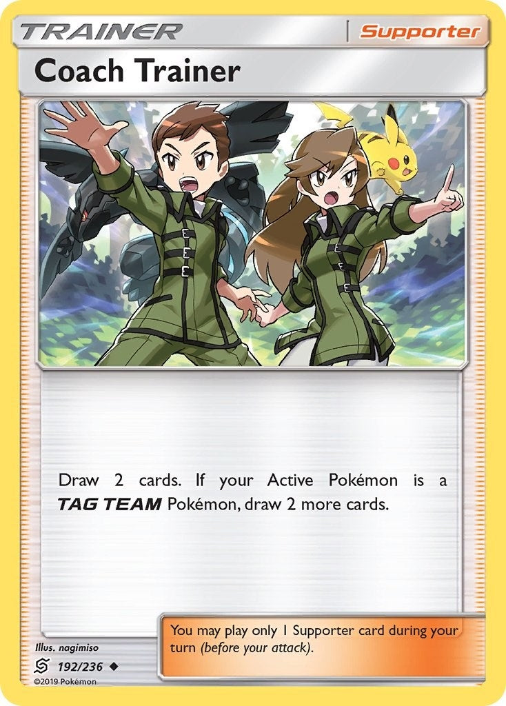 Image for Coach Trainer (SM - Unified Minds) (192/236) - Pokemon