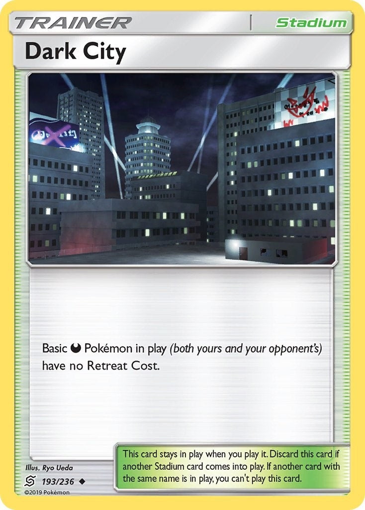 Image for Dark City (SM - Unified Minds) (193/236) - Pokemon