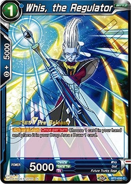 Image for Whis, the Regulator (Assault of the Saiyans Pre-Release Cards) (BT7-035_PR) - Dragon Ball Super: Masters