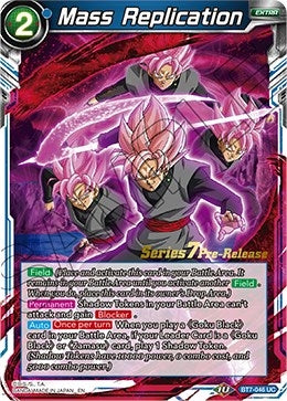 Image for Mass Replication (Assault of the Saiyans Pre-Release Cards) (BT7-046_PR) - Dragon Ball Super: Masters