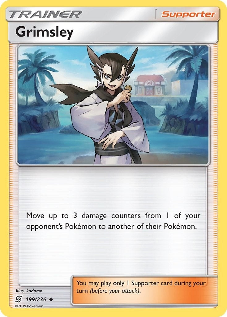 Image for Grimsley (SM - Unified Minds) (199/236) - Pokemon
