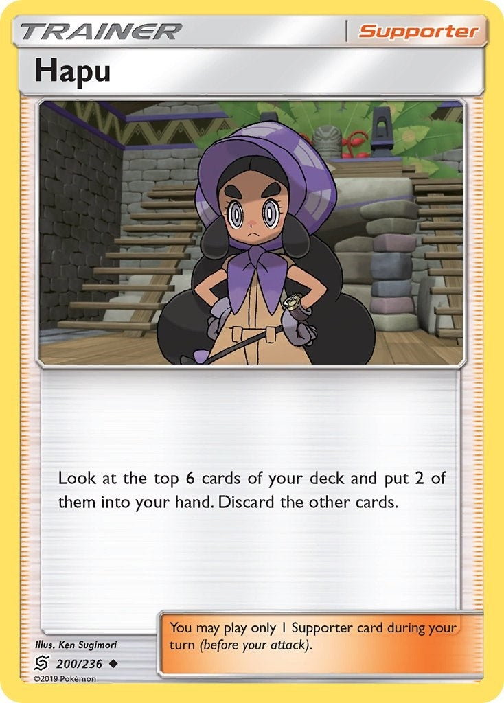 Image for Hapu (SM - Unified Minds) (200/236) - Pokemon