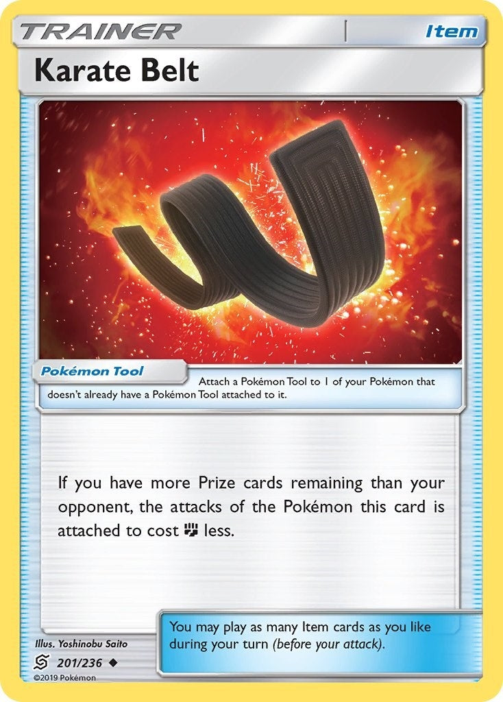 Image for Karate Belt (SM - Unified Minds) (201/236) - Pokemon