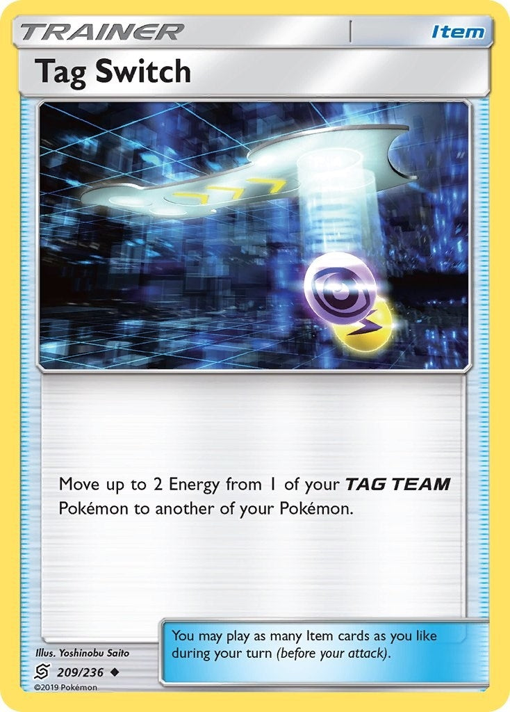 Image for Tag Switch (SM - Unified Minds) (209/236) - Pokemon