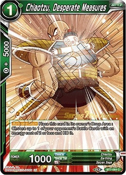 Image for Chiaotzu, Desperate Measures (Assault of the Saiyans Pre-Release Cards) (BT7-064_PR) - Dragon Ball Super: Masters