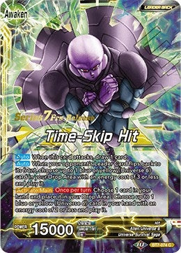Image for Hit // Time-Skip Hit (Assault of the Saiyans Pre-Release Cards) (BT7-074_PR) - Dragon Ball Super: Masters