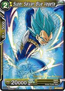 Image for Super Saiyan Blue Vegeta (Assault of the Saiyans Pre-Release Cards) (BT7-076_PR) - Dragon Ball Super: Masters