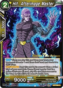 Image for Hit, Afterimage Master (Assault of the Saiyans Pre-Release Cards) (BT7-080_PR) - Dragon Ball Super: Masters
