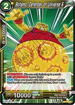 Image for Botamo, Defender of Universe 6 (Assault of the Saiyans Pre-Release Cards) (BT7-088_PR) - Dragon Ball Super: Masters