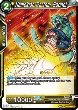 Image for Namekian Partner Saonel (Assault of the Saiyans Pre-Release Cards) (BT7-090_PR) - Dragon Ball Super: Masters