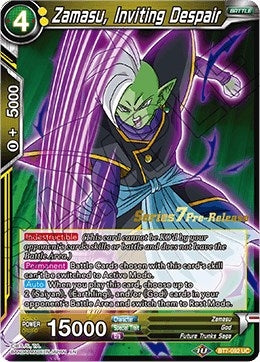 Image for Zamasu, Inviting Despair (Assault of the Saiyans Pre-Release Cards) (BT7-092_PR) - Dragon Ball Super: Masters