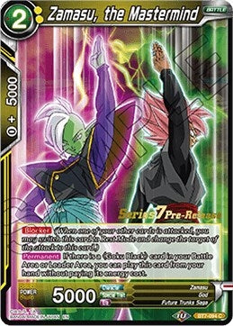 Image for Zamasu, the Mastermind (Assault of the Saiyans Pre-Release Cards) (BT7-094_PR) - Dragon Ball Super: Masters