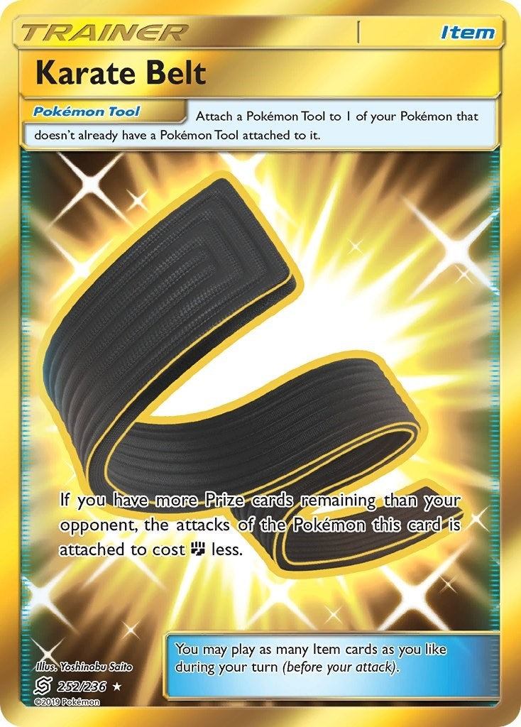 Image for Karate Belt (Secret) (SM - Unified Minds) (252/236) - Pokemon