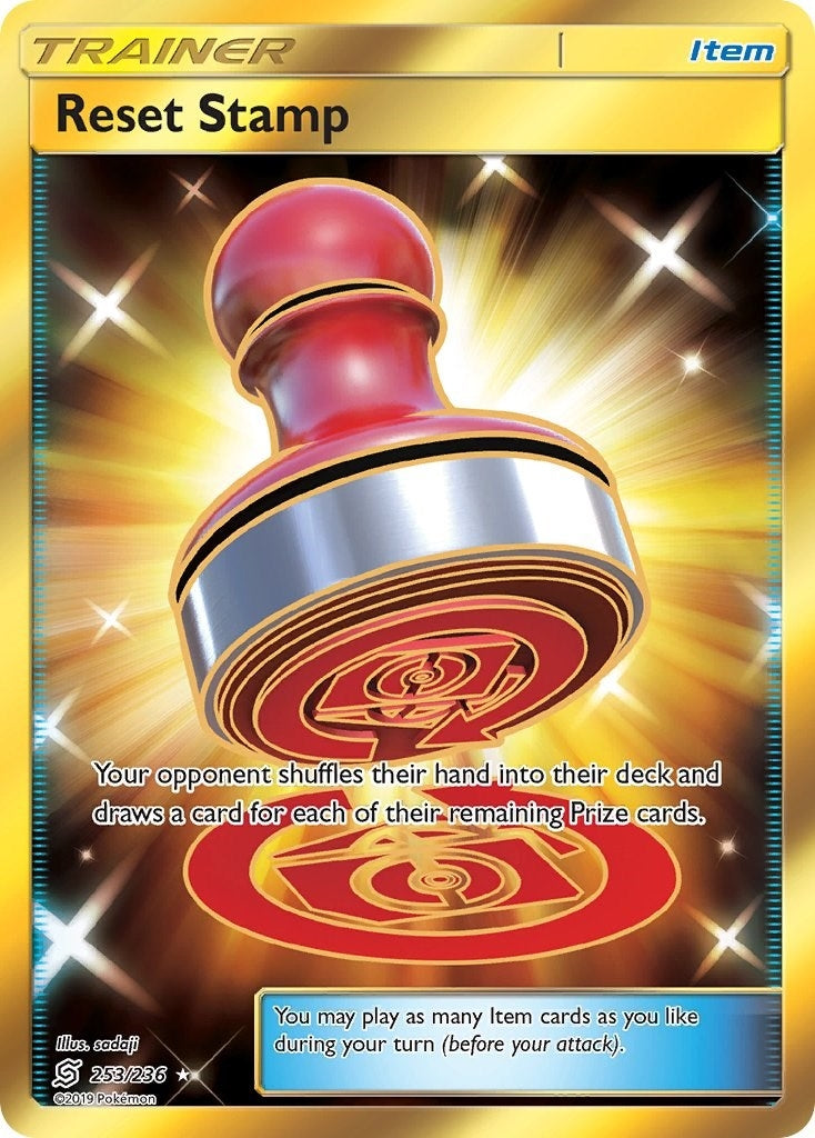Image for Reset Stamp (Secret) (SM - Unified Minds) (253/236) - Pokemon